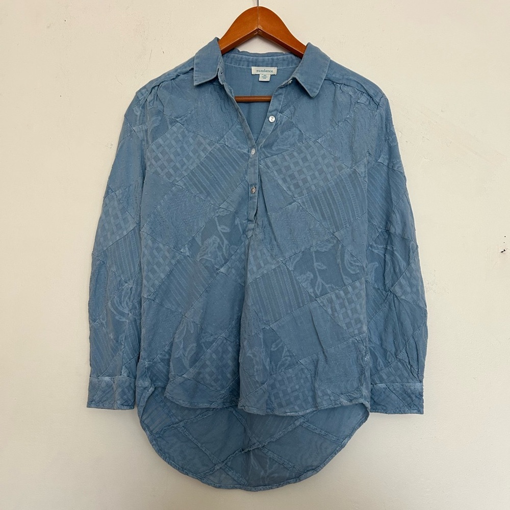 Sundance Simply Shannon Patchwork Buttoned Shirt